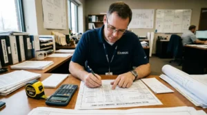 assembly estimating rate sheet construction