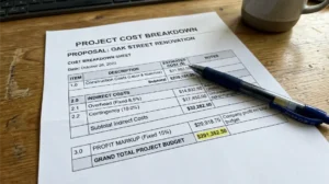 contingency overhead and profit in construction estimate