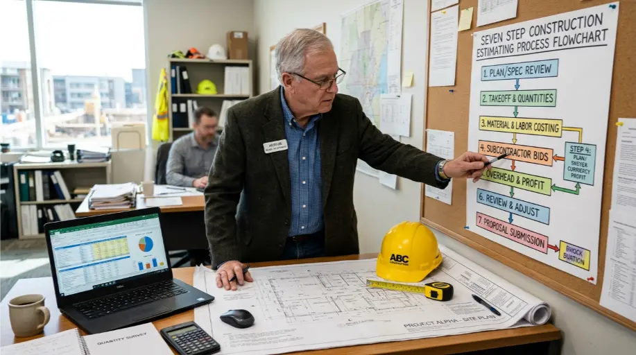 How Does Construction Estimating Work? Process Step by Step