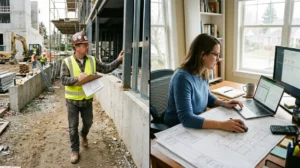 local versus remote construction estimator