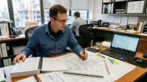reviewing bid documents before construction estimating