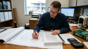 spec versus drawing conflict in construction estimate